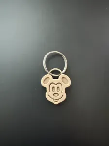 Mickey Waffle Keychain/Zipper Pull