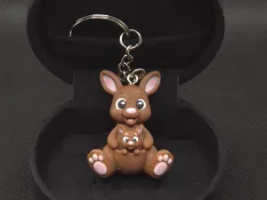 Porte-clés Pochou le kangourou