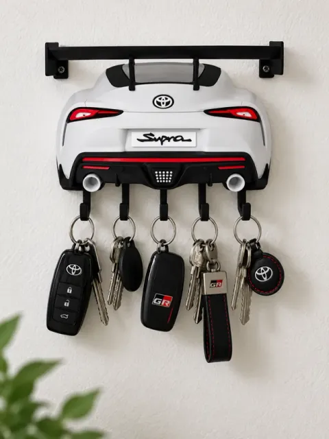 Toyota GR Supra MK5 – Support mural porte-clés — Image 2 of 6