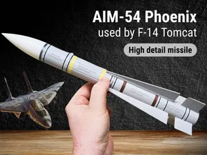 AIM-54 Phoenix Missile used by the F-14 Tomcat