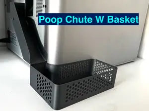 Poop Chute - X1 P1 Series - W. Basket