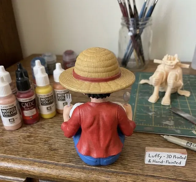 Monkey D. Luffy Hungry One Piece Miniatura — Image 2 of 2