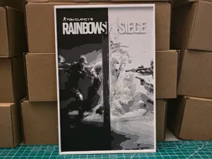 Tom Clancy's Rainbow 6 Siege Poster - Hueforge Art