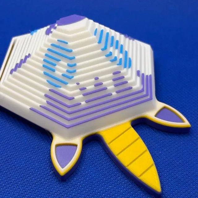Unicorn Hexagon Fidget Toy (Print in Place) — Фото 9 из 13