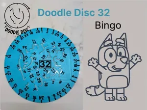 Doodle Disc 32 Bingo from Bluey