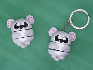 EGGO Koala - cute articulated toy and keychain