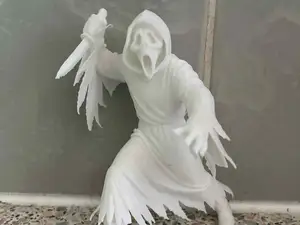 ghost face figure