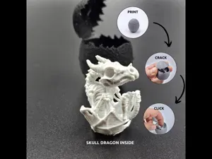 Dragon - Egg - Skull