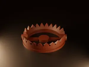 Bear trap - DND scatter terrain piece