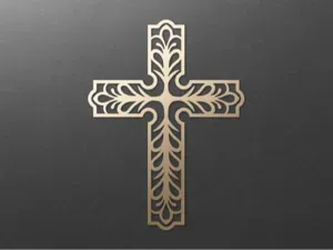 Ornate Faith Cross Easter Gift Bible Study Group