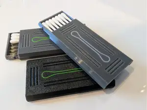 Ultra Slim Q-Tip Cotton Swab Travel Holder