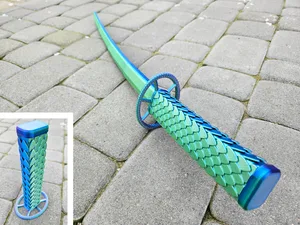 Dragonite Katana (Print-in-Place)
