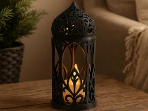 Arabic Lantern – Ornamental LED Candle Holder