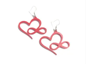 Endless Heartbeat Earrings - Valentine's Day