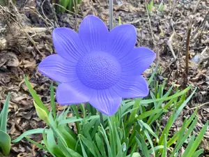 Blume dekorativer Gartenstecker