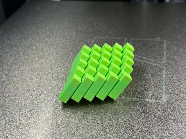 GridWave Slime – 5×5 Rectangular Twist Fidget — Фото 2 из 3