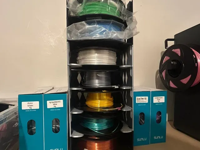 Stackable Filament Spool Rack – Modular Storage — Фото 3 из 3