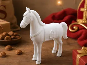 Sinterklaas paard, japandi stijl
