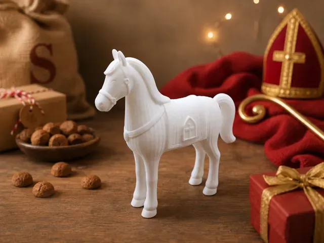 Sinterklaas paard, japandi stijl — Фото 2 из 4