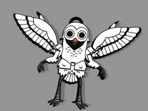 the owl from 99 nights in the forest flexi