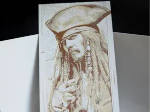Hueforge Jack Sparrow