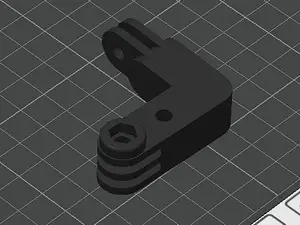 GoPro L mount - Elbow arm