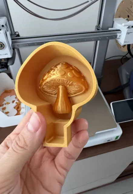 Design 3/30 — Mushroom Candle Mold — Фото 5 из 5
