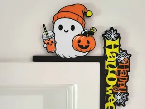 Halloween Ghost Door Corner