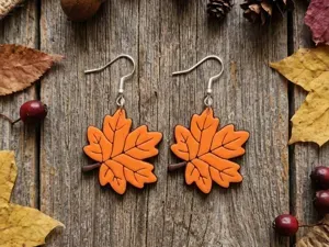 Maple Leaf Earrings