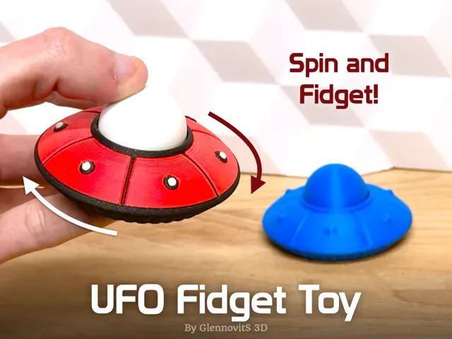 UFO Fidget Toy (spin and play) — Фото 2 из 6