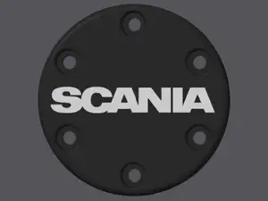 Scania centre cap for Logitech G29/G920/G923