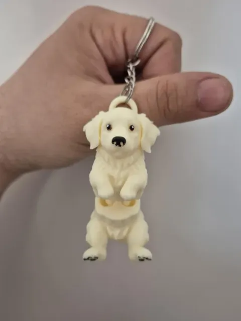 Golden Retriever Keychain – Articulated pet friend — Фото 3 из 5