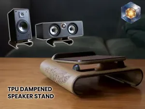 TPU Dampened Speaker Stand