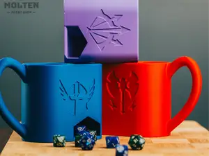 Dice Tower Can Holder, Dice Tower and Drink Holder