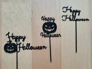 Happy Halloween Pumpkin Toppers collection
