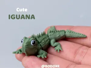 Cute Iguana - Articulated