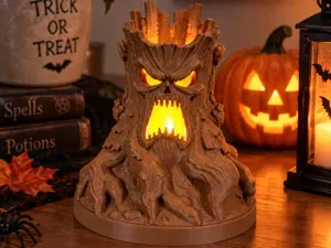 The Cursed Tree – Haunted Tealight Holder