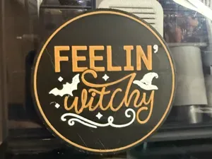 FEELIN WITCHY HALLOWEEN COASTER