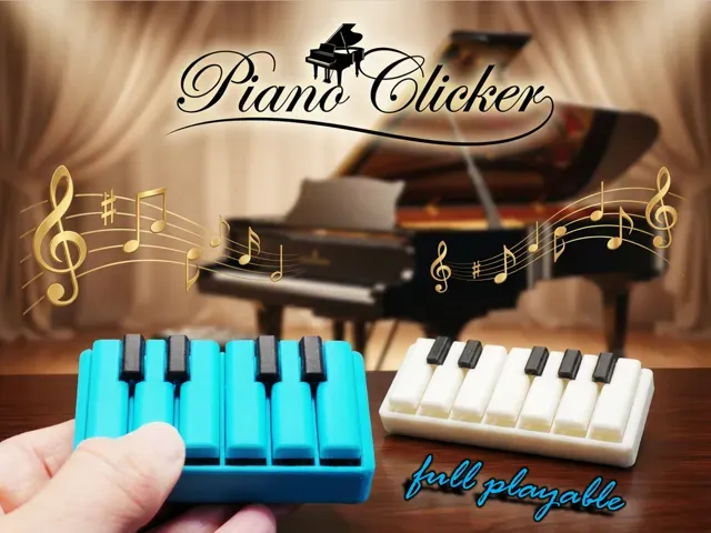 Piano Clicker - full playable - 7 note scale