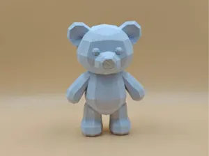 Low Poly Teddy Bear (Bubby)