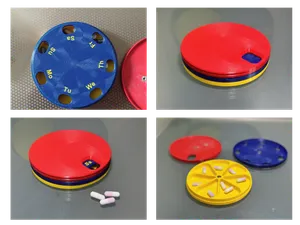 weekly Pills - Pillbox - Medikamentenbox