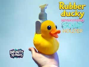 MULTIPART/AMS-RUBBER DUCKY-BBW FOAMING SOAP HOLDER