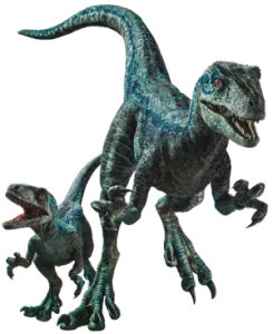 Blue & Baby Blue - Jurassic World ( Hueforge )
