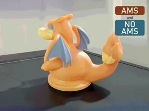 Rubber Duck Charizard Pokemon | AMS & No AMS