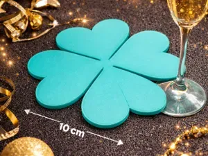 Shamrock Coaster/Clover/New Year/St. Patricks Day