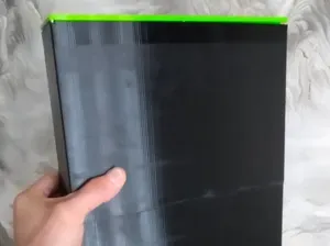 Case for A4 papers, with magnetic lid