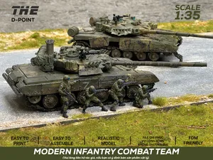 Modern Infantry Combat Team | 1:35 Scale Figures