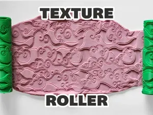 Texture Roller V348 | Ruyi Cloud Pattern 如意云纹