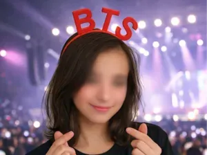 Cerchietto per capelli BTS , Army