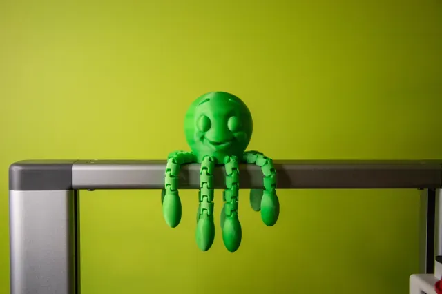 Articulated cute flexi octopus — Фото 5 из 7